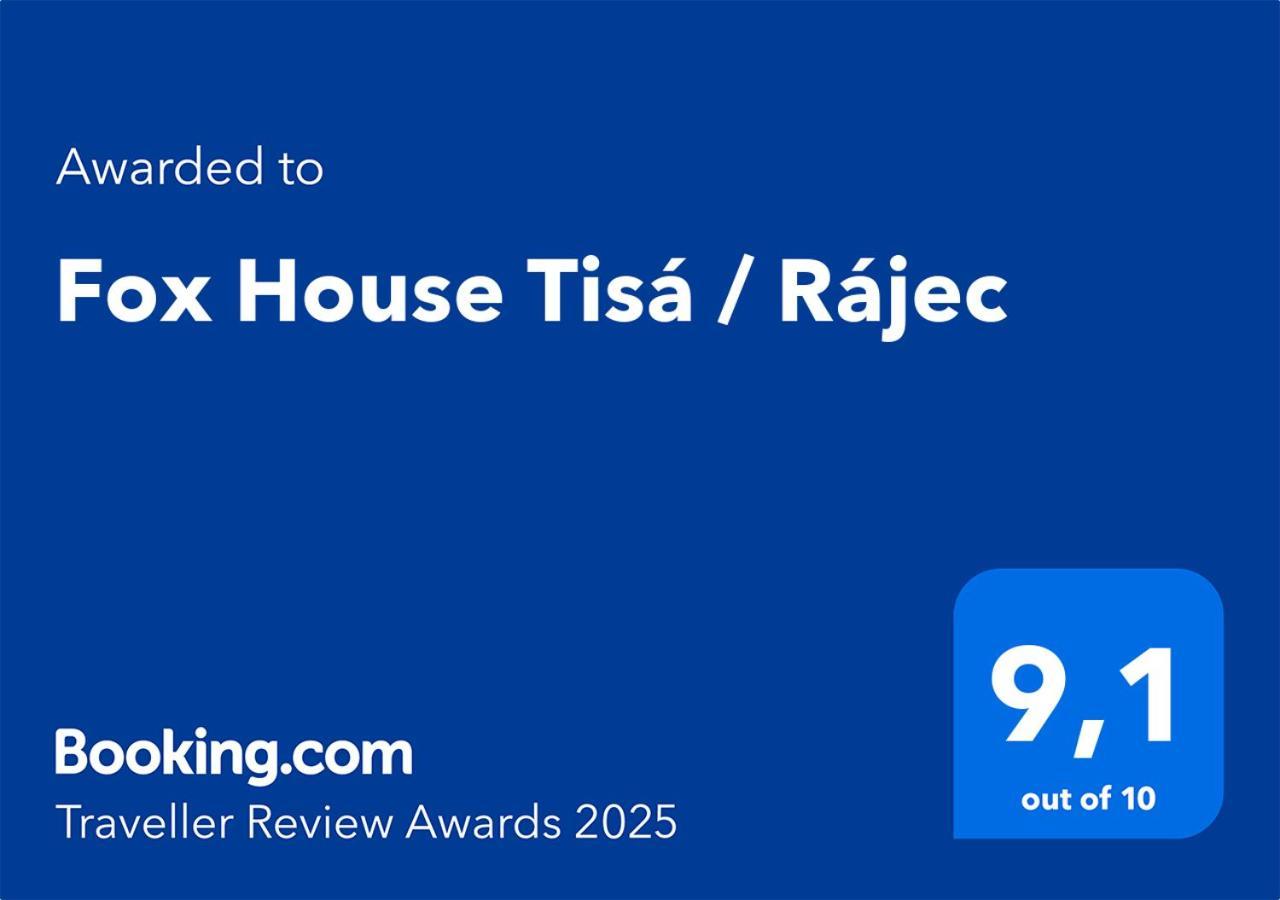 Fox House Tisa / Rajec Hotel Exterior photo